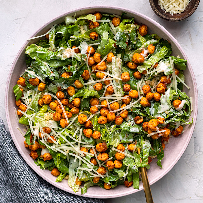 Crispy Chickpea Caesar Salad Gsf Fresh 4822